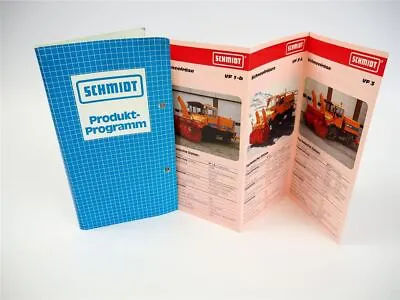 Buy Schmidt Product Program For Unimog Municipalities Street Mastery 1988 • 64.02$