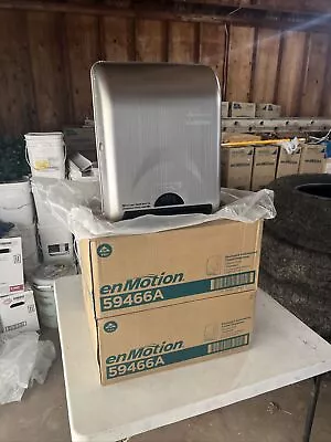 Buy 1 Georgia Pacific 8  Recessed Automated Roll Towel Dispenser Model 59466A • 69.15$