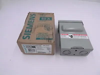 Buy Siemens WN2060U Non Fused AC Disconnect 60 Amp Enclosed Pullout Switch • 29.99$