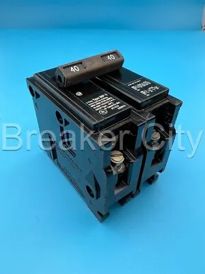 Buy Murray Q240 40 Amp 2 Pole Type MP-T Circuit Breaker Siemens 240VAC 40A 2P *READ • 15.99$