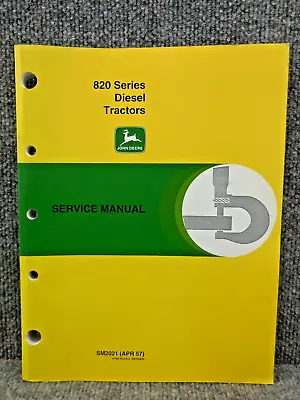 Buy OEM Factory John Deere 820 Diesel Series Tractor Service Repair Manual SM2021 • 34.99$
