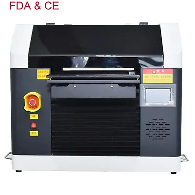 Buy A3 UV Printer For Flatbed Cylindrical Metal 3D Rotation Embossed 6 Colors DTG US • 2,499.99$
