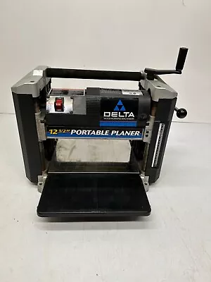 Buy Delta Model 22-560 12 1/2  X 6  Portable Planer Woodworking Tool Machine • 199.95$