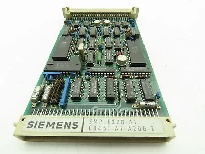 Buy Siemens SMP-E220-A1 C8451-A1-A206-2 Drive Board Circuit Board A391-A55 • 109.99$