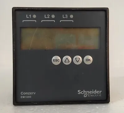 Buy Schneider Electric Conzerv DM1000 Digital Power Meter • 125$