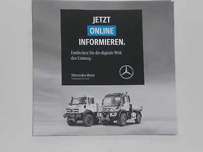 Buy Mercedes-Benz Unimog Brochure (5494) • 1.98$