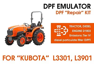 Buy DPF Repair Kit For  Kubota  L3301, L3901 Tractor • 1,200$