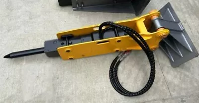 Buy Mini Skid Steer Breaker Hydraulic Hammer 2in+ Rod 435Ibs 4X Excavator Attachment • 6,450$