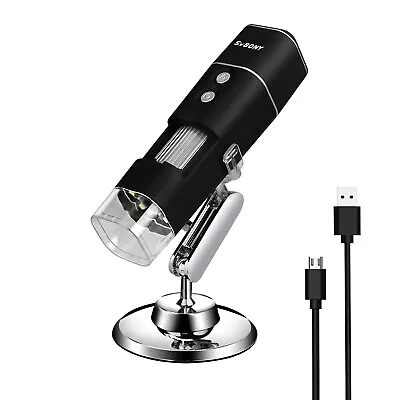 Buy SVBONY SV606 Wireless Digital Microscope 50X-1000X Handheld Portable Mini WiFi • 40.19$