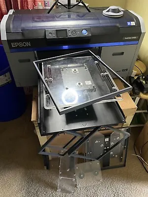 Buy Epson F2100 DTG Printer & Accessories W/ Heat Press • 10,000$