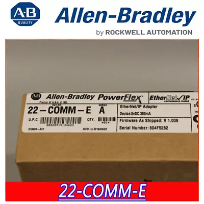 Buy 22COMME Allen Bradley 22-COMM-E PowerFlex Ethernet/IP  Adapter • 275$