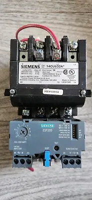 Buy SIEMENS 14CU†32A* SIZE 0 STARTER With ESP200 Overload 48ATC3S00 • 110$