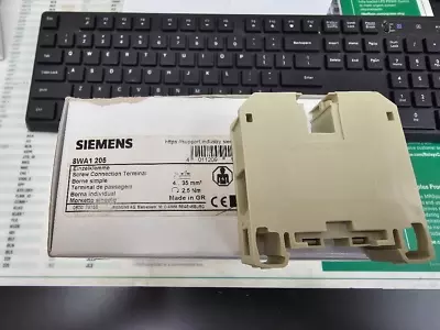 Buy Siemens 8wa1205 Screw Connection Terminal 1-12awg (1 Piece) Open • 10.99$