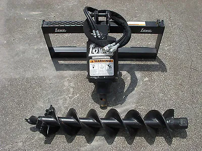 Buy Lowe BP-210 Round Auger Drive With 9  Auger Bit Fits Skid Steer Loader Planetary • 3,189.99$