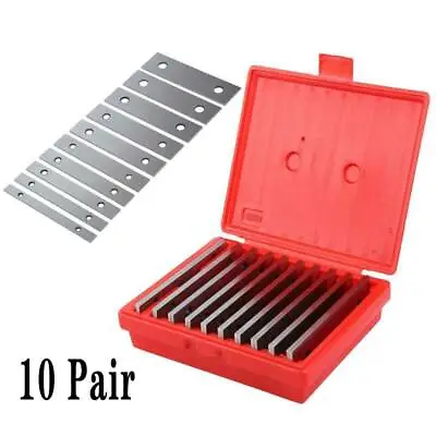 Buy 10 Pairs  1/8  0.0002  Precision Thin Parallel Tool Set For Milling Or Marking • 33.58$