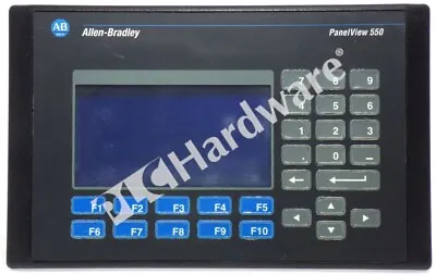 Buy Allen Bradley 2711-B5A1 /F PanelView 550 Mono/Touch/Key/RIO/RS232 Scratches • 1,326.75$
