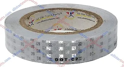 Buy White DOT-C2 Reflective Tape Conspiciuity Safety Caution Night Trailer Truck Car • 13.95$
