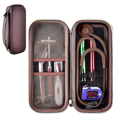 Buy Stethoscopes Case For 3M Littmann Classic III/Lightweight II/Cardiology IV Steth • 25.99$