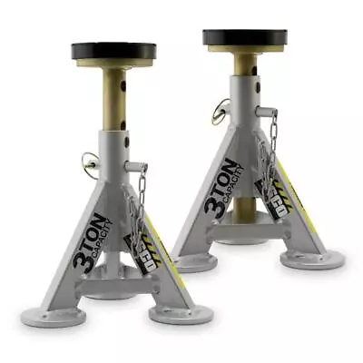Buy ESCO Jack Stands 1-Pair Adjustable Height 3-Ton Performance Low Profile Shorty • 139.51$
