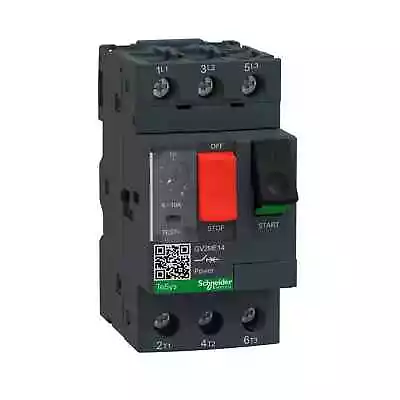 Buy Schneider Electric Motor Circuit Breaker GV2ME14 (6-10A) Power Switch NEW • 44.18$