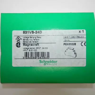 Buy Schneider Electric/Magnecraft Voltage Sensing Relay 831VS-24D • 70$