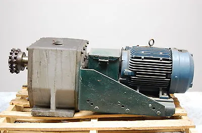 Buy Siemens Gearbox Gear Reducer & RGZESD Electric Motor 10 HP 230/460 V 215T Frame • 1,800$