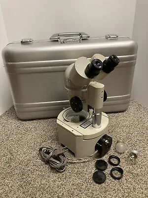 Buy Olympus Tokyo Microscope Stereo Illuminating Binocular  W/ Stand Light Case • 175$