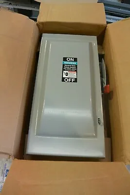 Buy New In BOX Siemens GNF323 100 Amp 240 Volt NON Fused Indoor Disconnect Switch • 200$