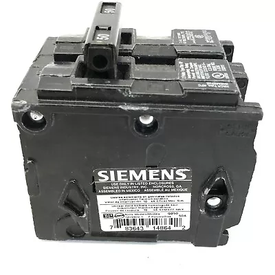 Buy Siemens #q250 2 Pole 50 Amp Circuit Breakers • 39.99$