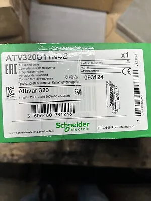 Buy Schneider Electric 1.5hp Vfd Atv320u11n4b • 325$