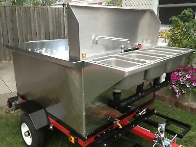 Buy Nsf Hot Dog Mobile Food Cart Catering Trailer Kiosk Stand • 3,499$