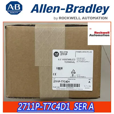 Buy Allen Bradley 2711P-T7C4D1 Brand New Factory PanelView Plus 700 6.5  DC Terminal • 1,705$