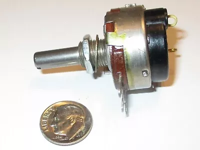 Buy Allen-bradley 250k Ohm 2 Watt Potentiometer  W/switch Linear  Taper  Nos • 14.95$