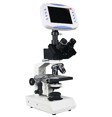 Buy 2500x Radical Brightfield Compound Pathology Vet Microscope W Camera LCD Display • 799$