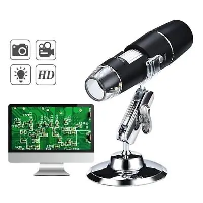 Buy USB Digital Microscope WIFI Soldering PCB Repair Tools 1000X Portable Camera • 28.70$
