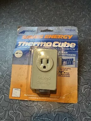 Buy Thermo Cube Thermostatically Controlled Switch Plug Adapter TC-23 78F 120V A/C • 12.95$