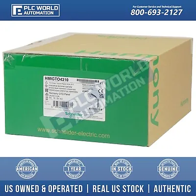 Buy New Sealed Schneider Electric HMIGTO4310 Harmony GTO Advanced Panel, 7.5-inch • 934.15$