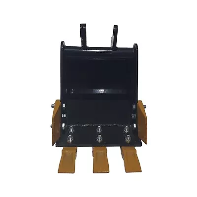 Buy Agrotk 400mm Tooth Bucket Teeth Attachment For Mini Excavators Digger 12EX-WD16 • 420$