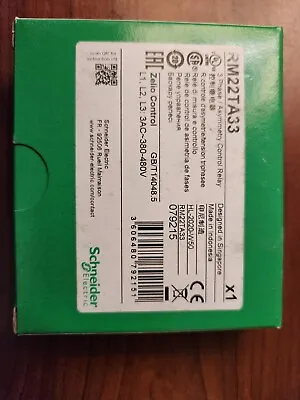 Buy SCHNEIDER ELECTRIC RM22TA33 3 Phase Control Relay • 50$