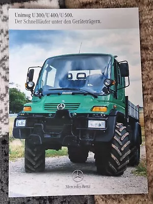 Buy Mercedes-Benz Unimog U 300/U 400/U 500 Brochure Tractor Tug • 7.53$