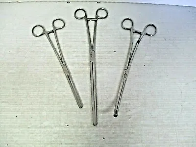 Buy Lot Of 3 V. MUELLER Stainless Germany Surgical Clamps GU8820, SU6156, SU6100V • 75$