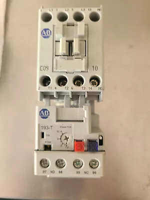 Buy Allen Bradley 100-C09E 10 A Ser A Contactor With 193-T1AC10 Overload Relay NEW • 189$