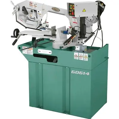 Buy Grizzly G0614 6  X 9-1/2  1-1/2 HP Swivel Metal-Cutting Bandsaw • 3,600$