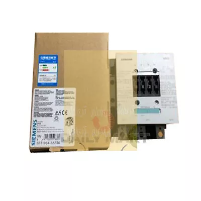 Buy New In Box SIEMENS 3RT1056-6AF36 3RT10566AF36 Contactor • 358.61$