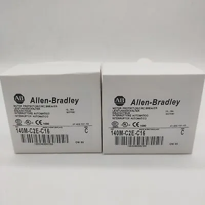 Buy Allen Bradley 140M-C2E-C16 Motor Protector Circuit Breaker Ser. C - New In Box • 104.99$