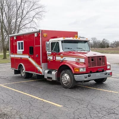 Buy 1998 International Emergency Support Service Diesel Food Truck • 14,999.99$