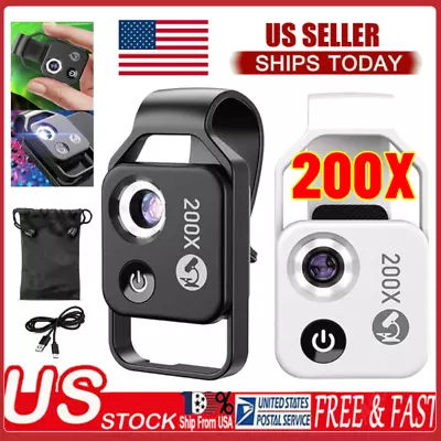 Buy 200X Nanozoom Magnification Zoom, Nanozoom Cell Phone Lens, Nanozoom Camera Kit • 15.49$