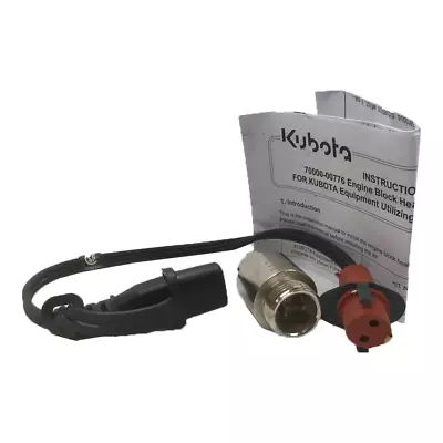 Buy Genuine OEM Kubota Block Heater  70000-00776 • 94.99$