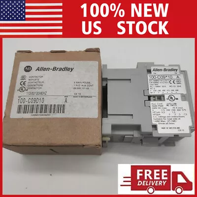 Buy Allen-bradley 100-c09d10 Iec Contactor 9 Amp 120vac New In Box • 57$