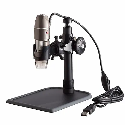 Buy AmScope 5X-500X 2MP Handheld USB Digital Zoom Microscope W LED Illumination • 93.99$